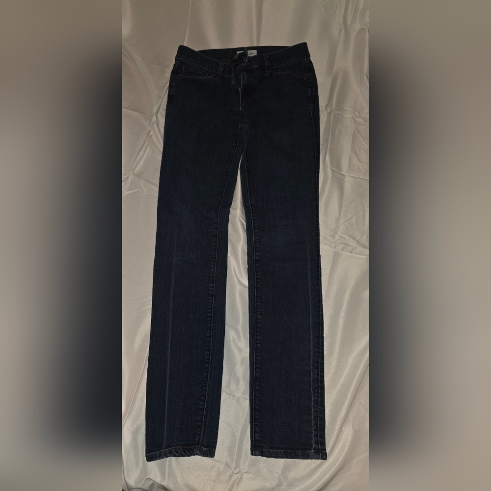 LOFT Women's Midnight Blue Skinny Jeans